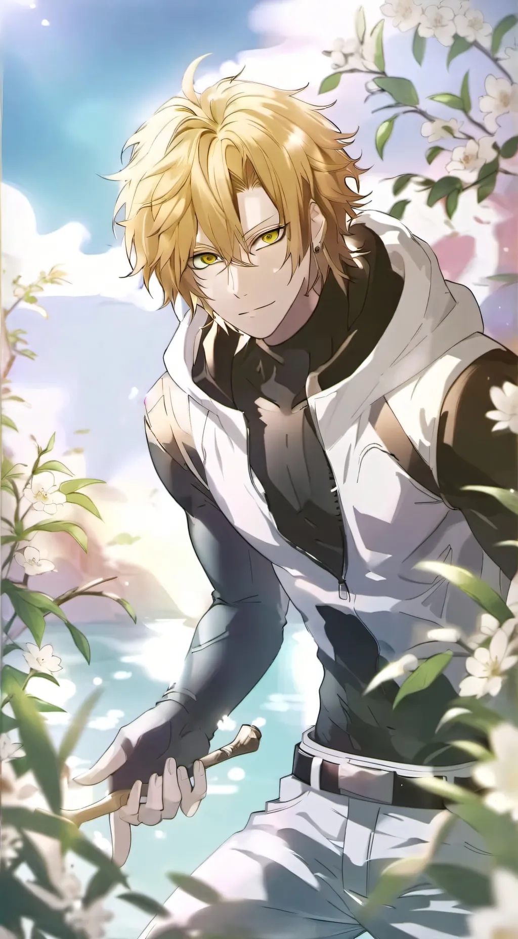 ai character: Pro heroes  background