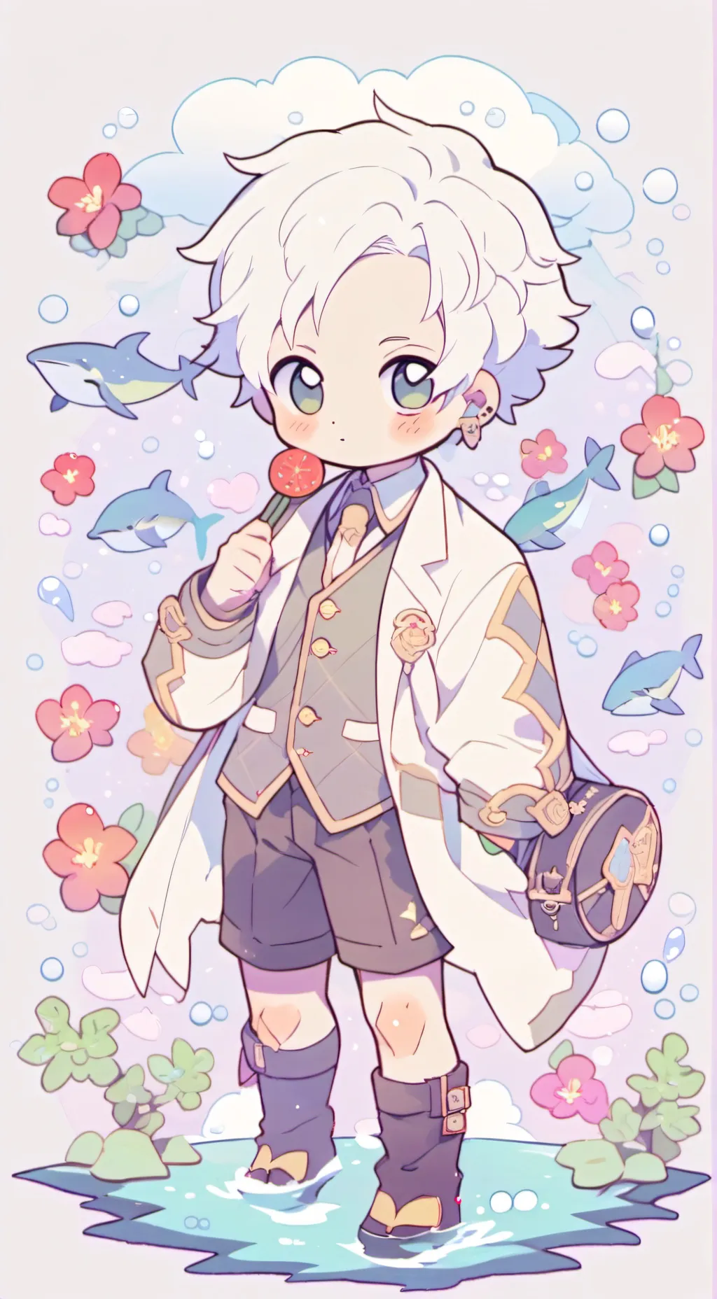 ai character: Kai background