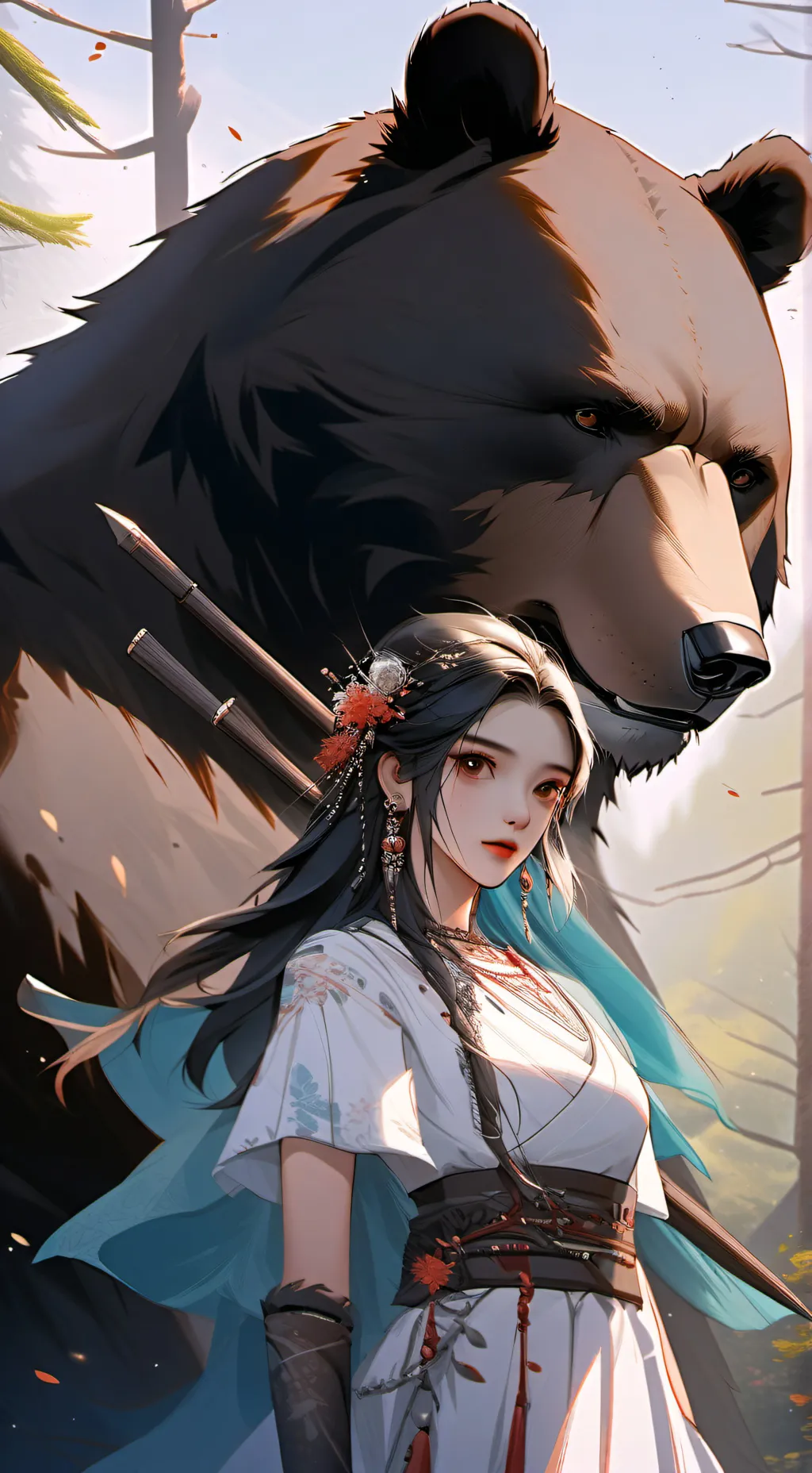 ai character: Lyra background