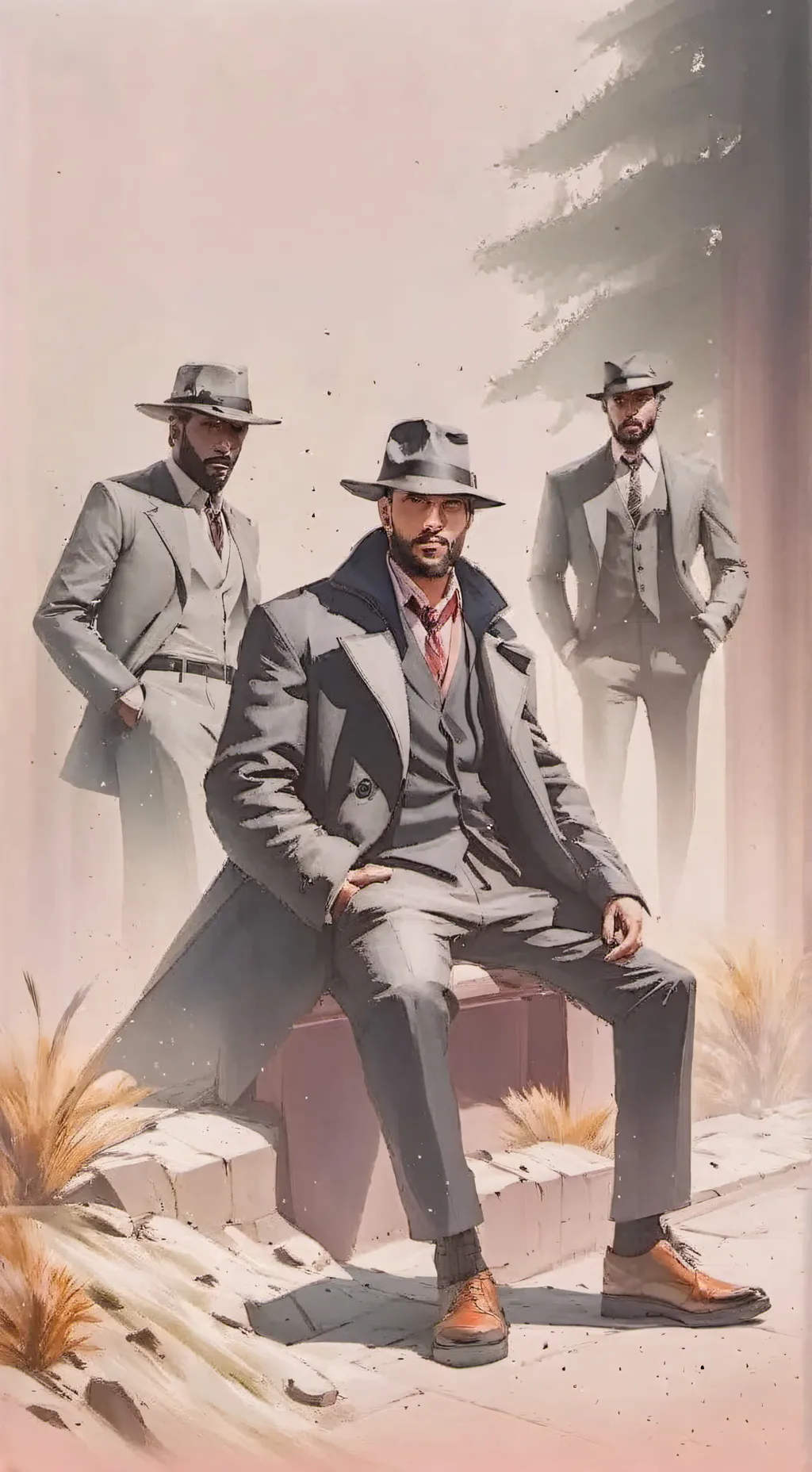 ai character: 1890‘s gang background