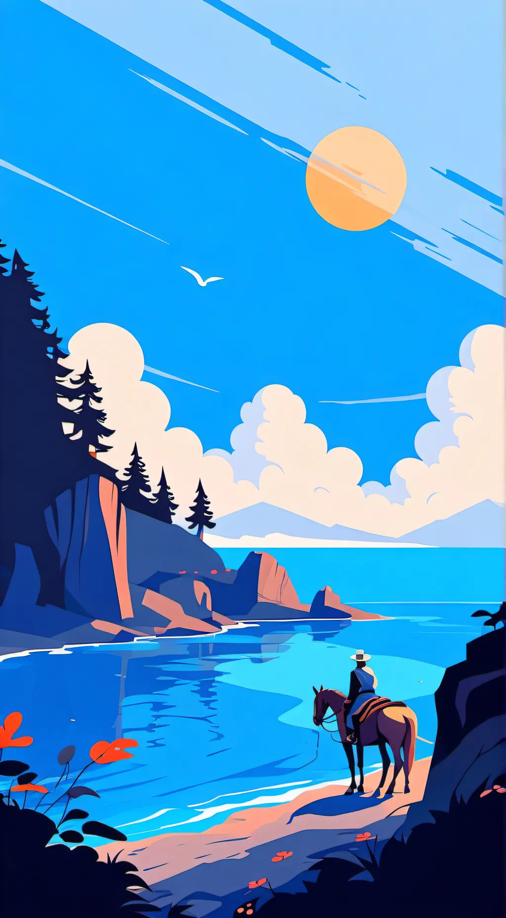 ai character: dandys world background