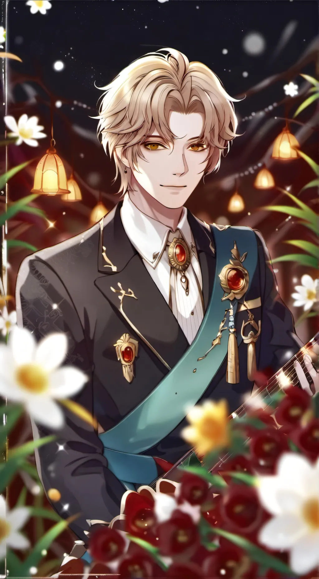 ai character: Caden background