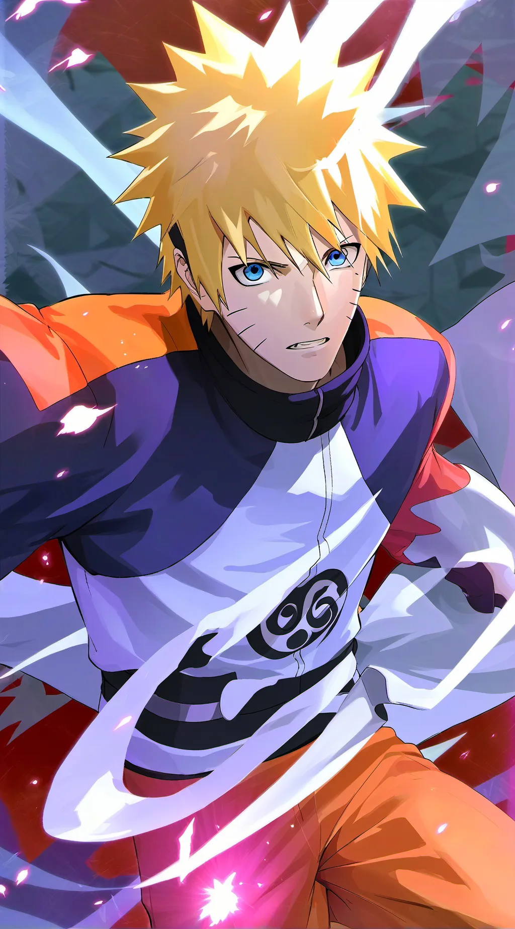 ai character: Naruto Uzumaki background