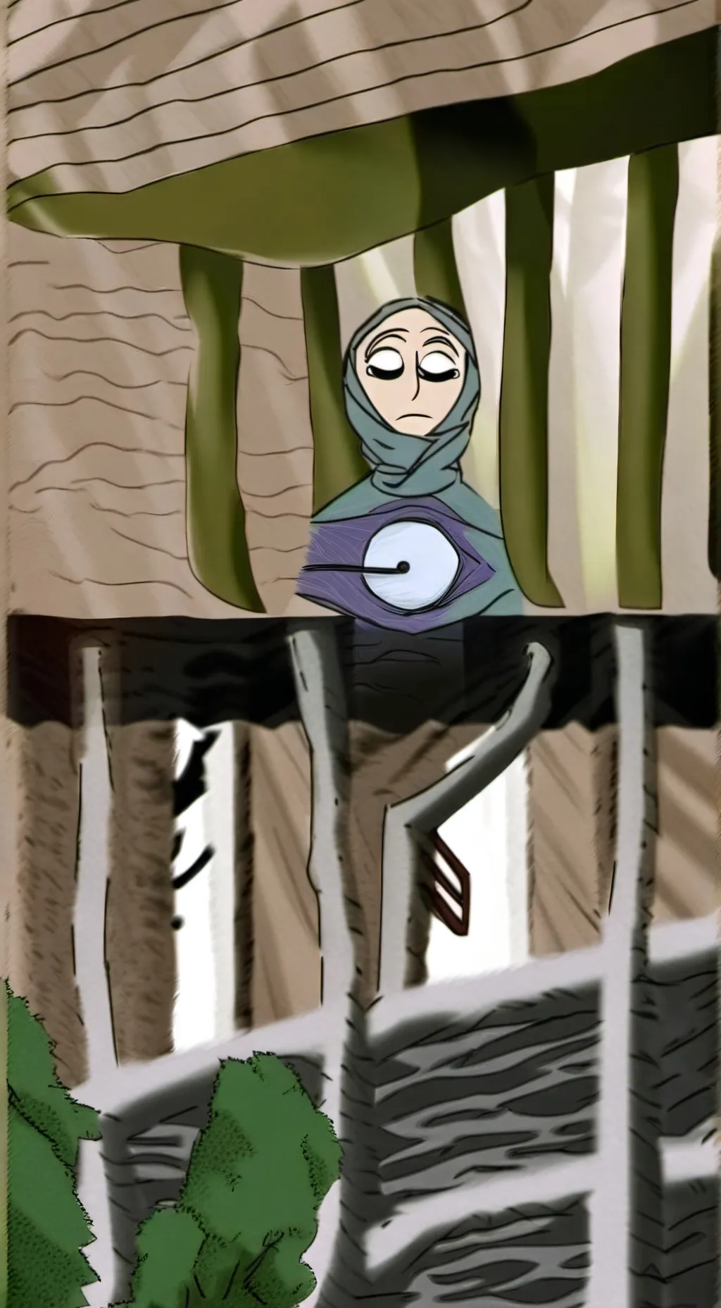 ai character: Lukes Sad Day background