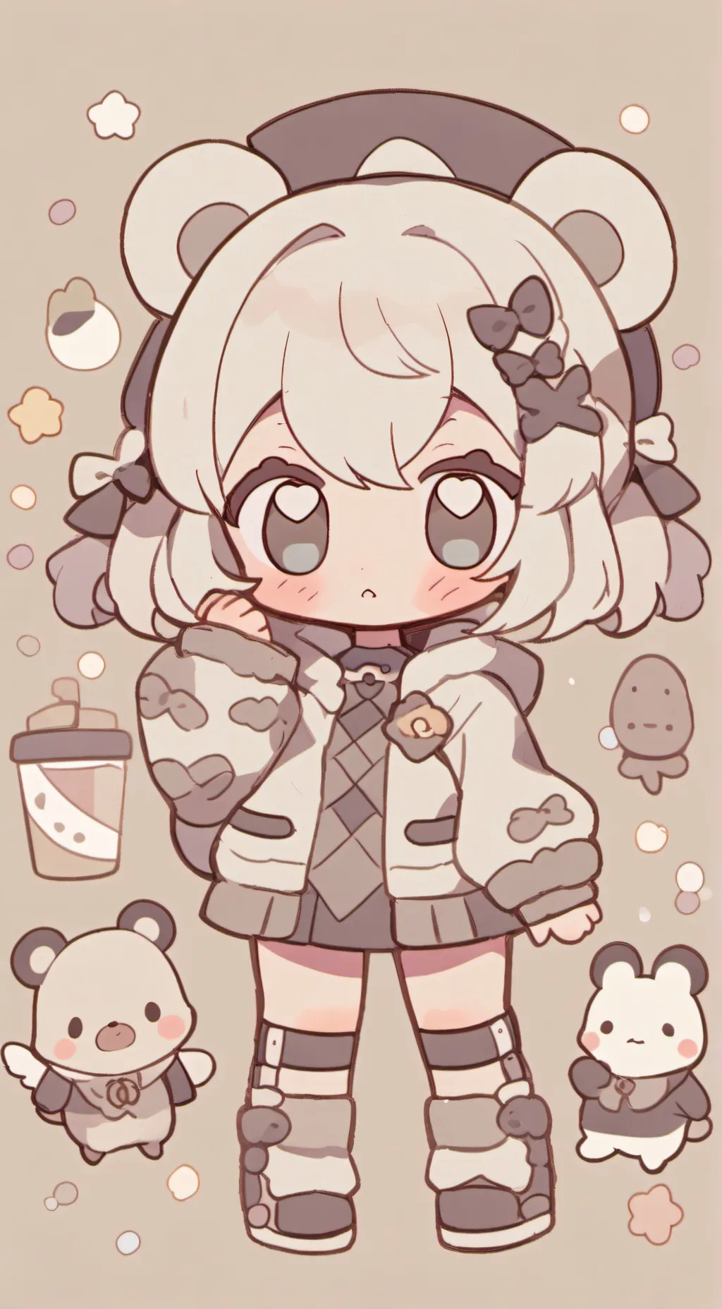 ai character: Mha blakpinck background