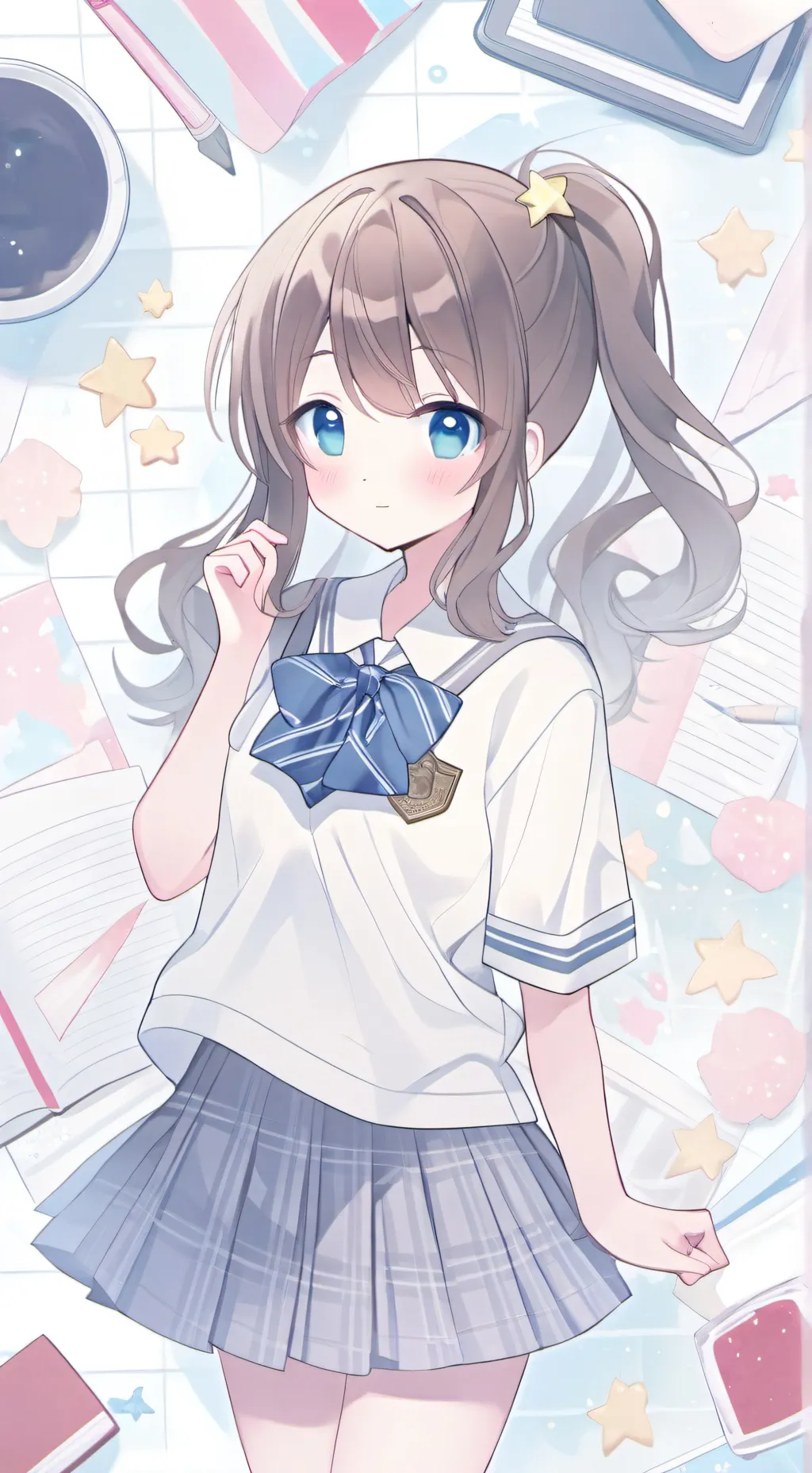 ai character: FREAKY HONAMI background
