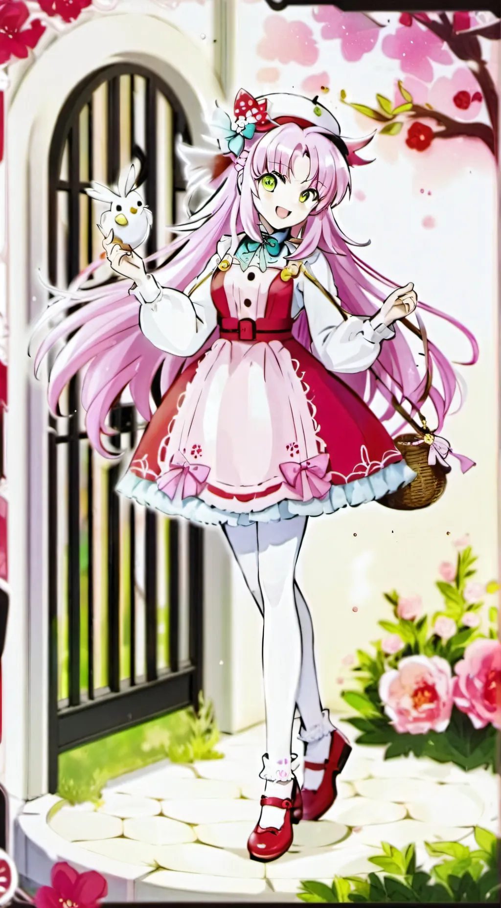 ai character: HASHIRA HATE AIKO background