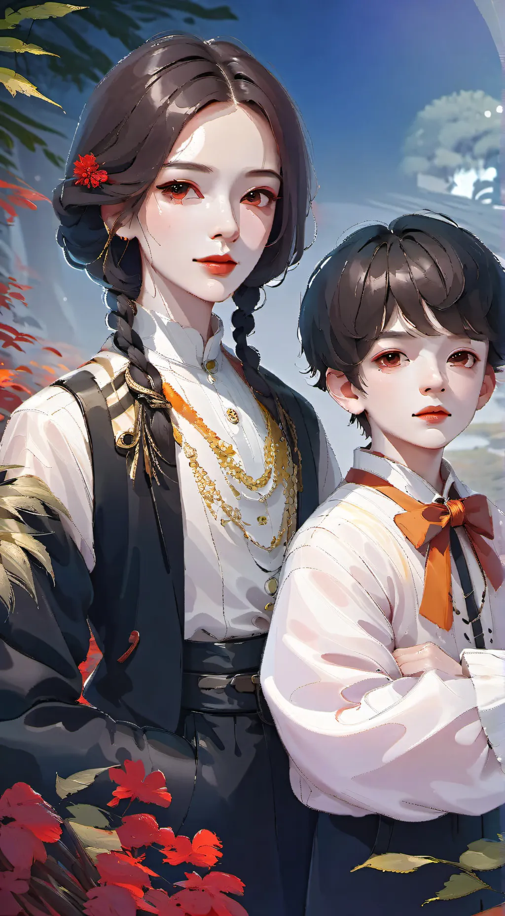 ai character: MOM  background