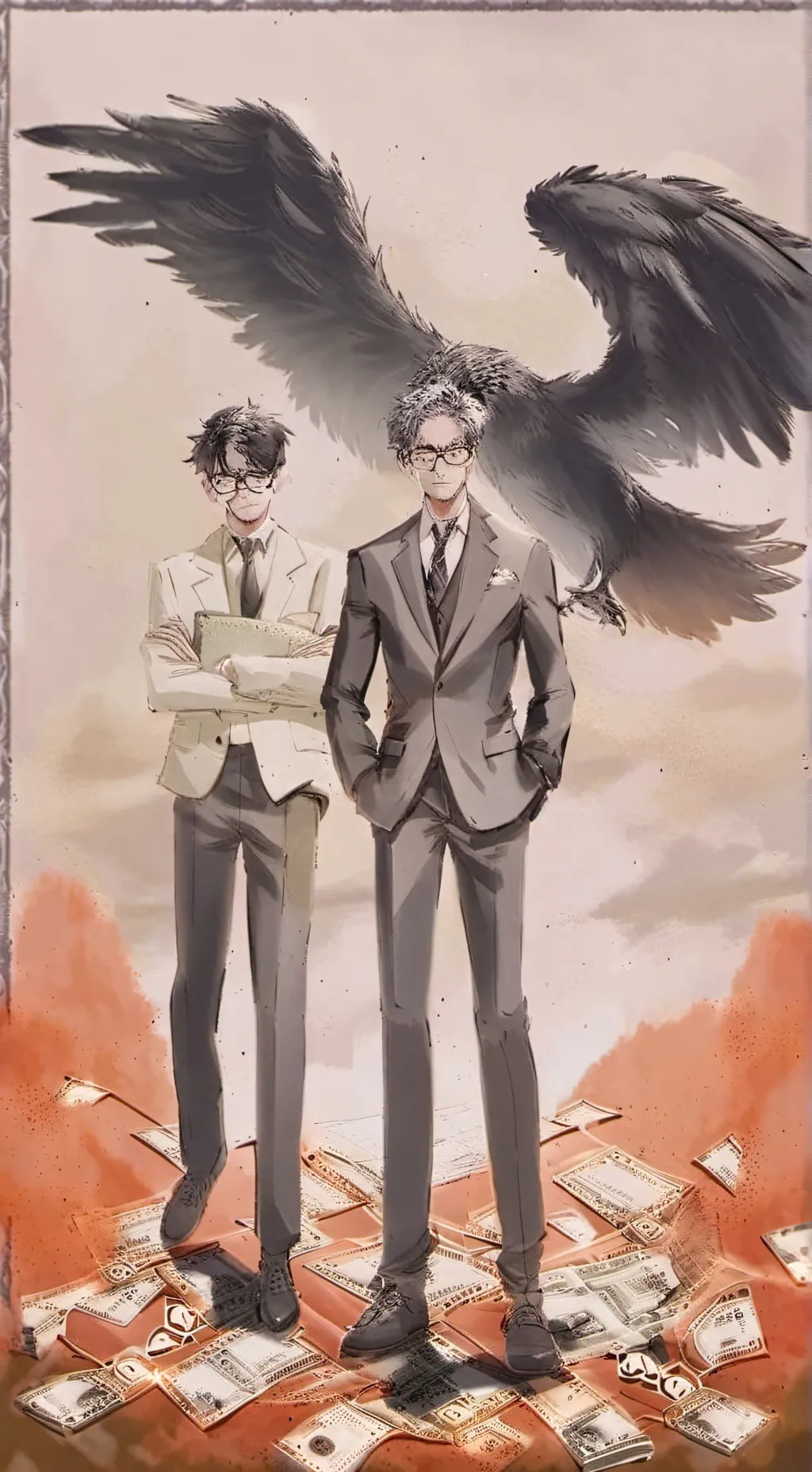 ai character: App humans!! background