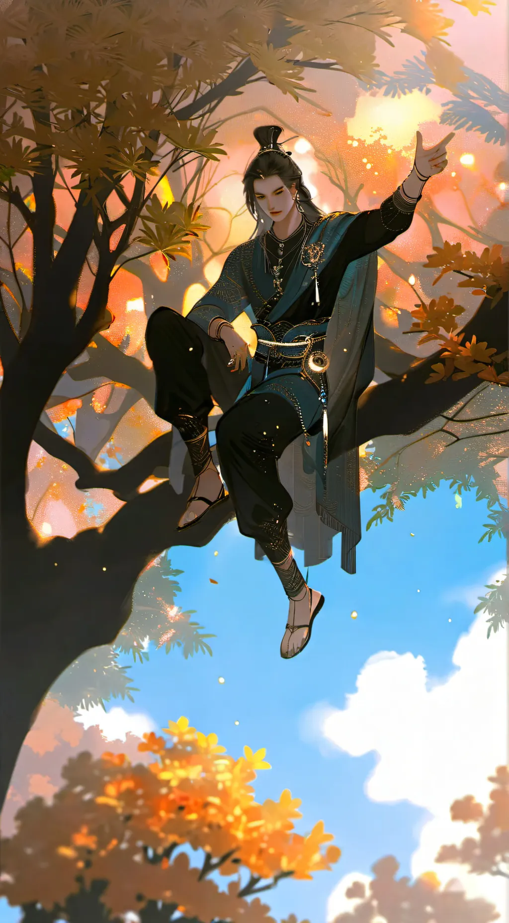 ai character: God background