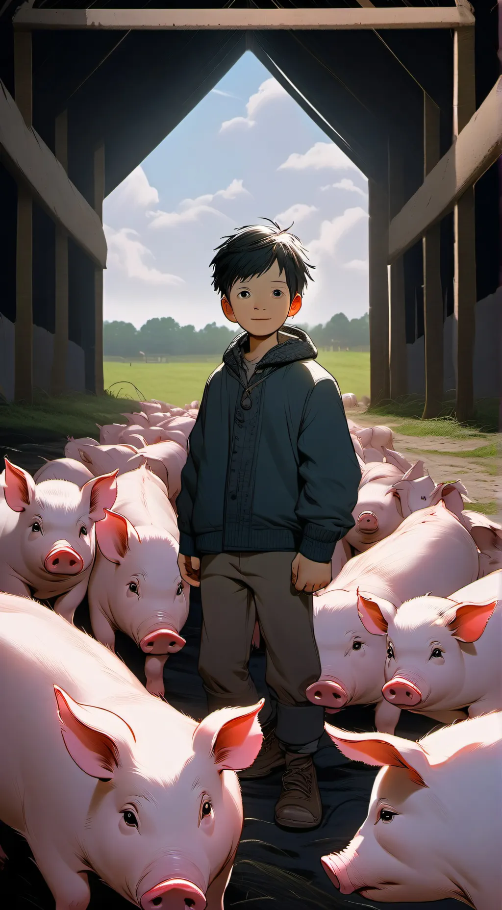 ai character: caleb background