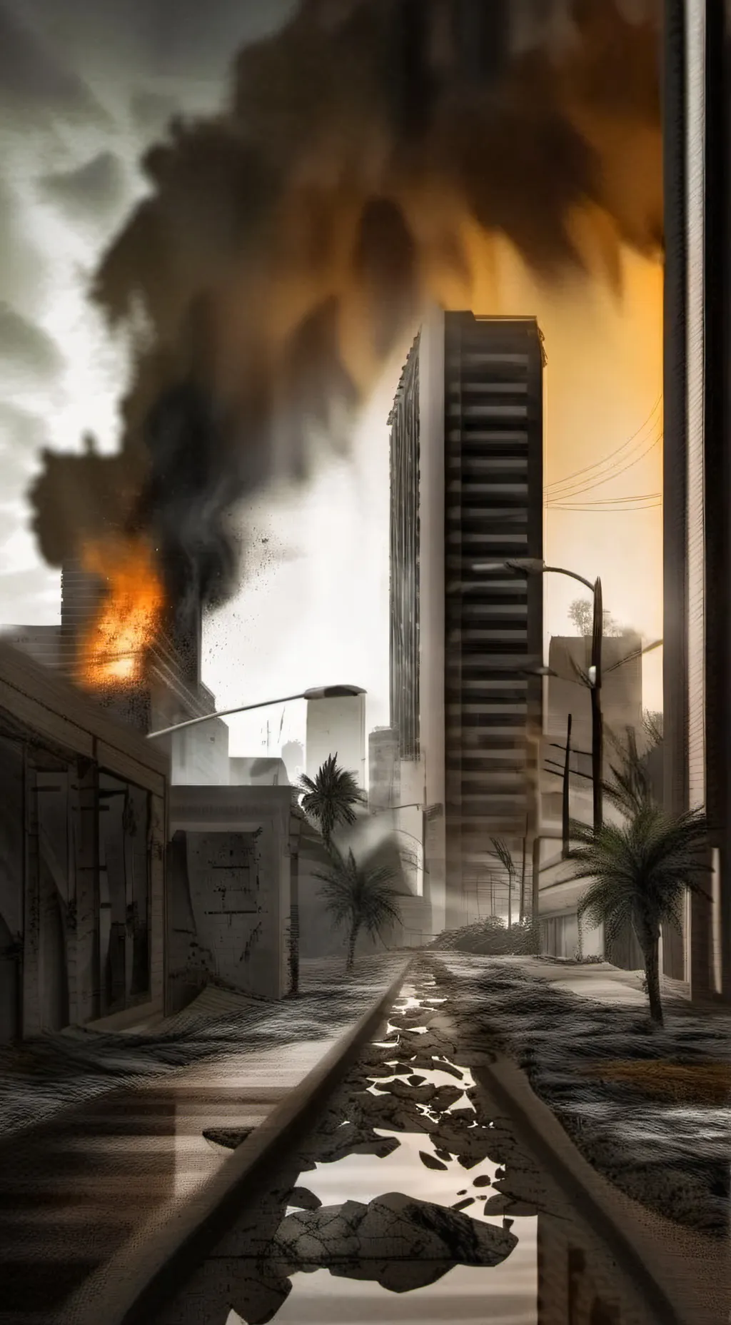 ai character: friend in the hell background