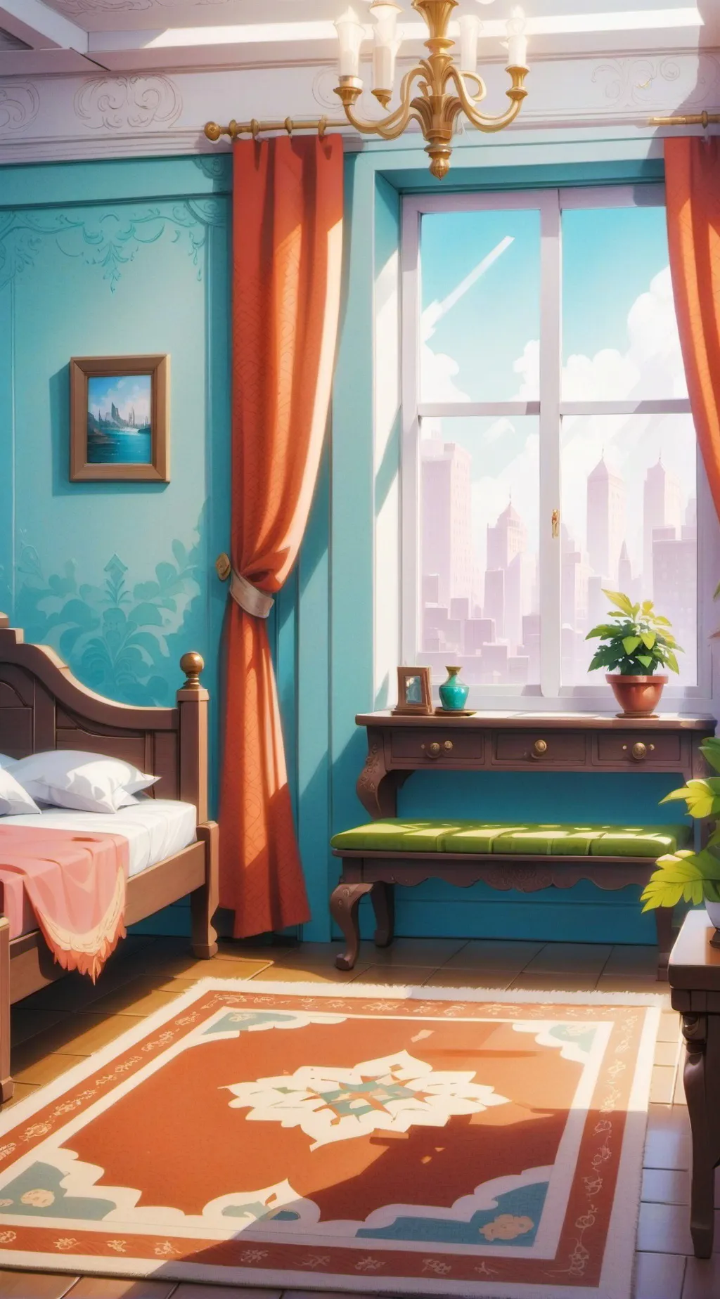 ai character: Bluelock Roommates background