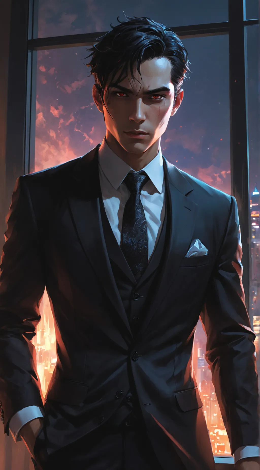 ai character: Lucien background