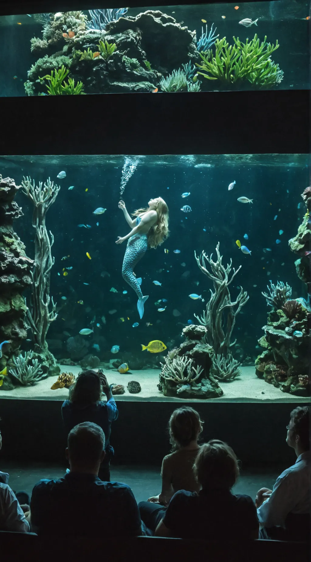 ai character: Marine caught background