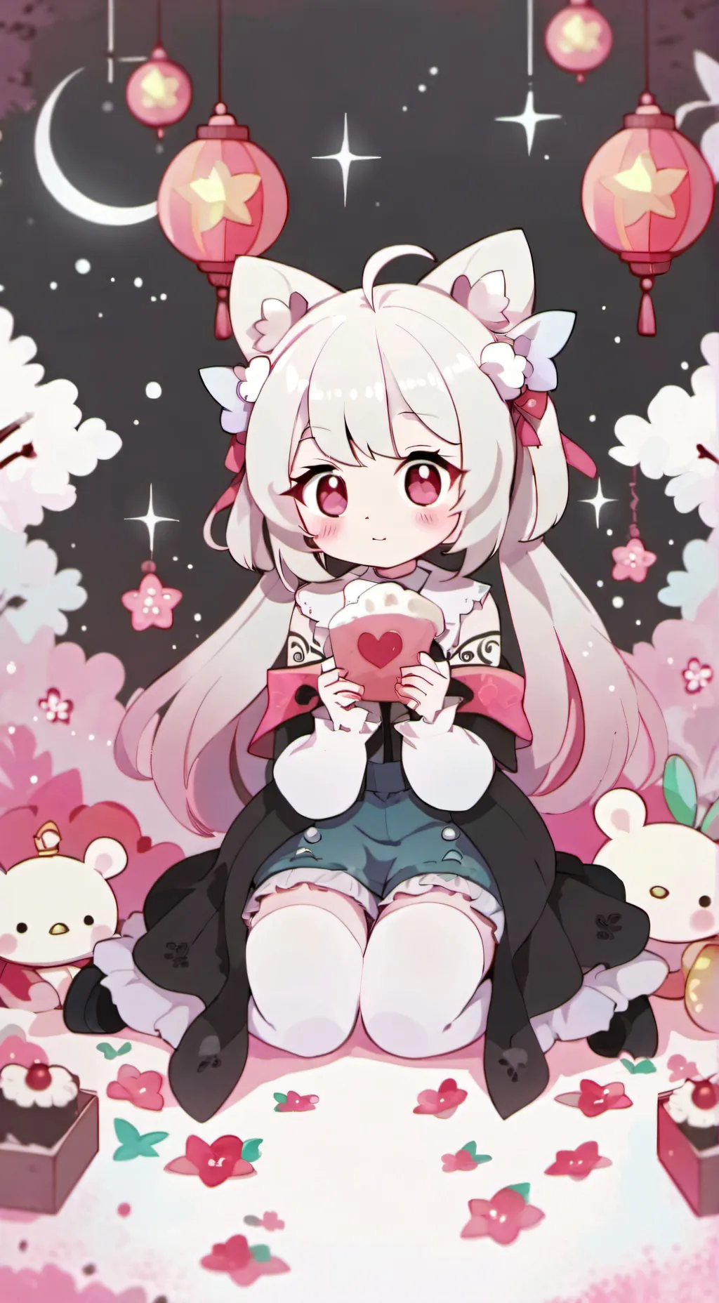 ai character: чиби background