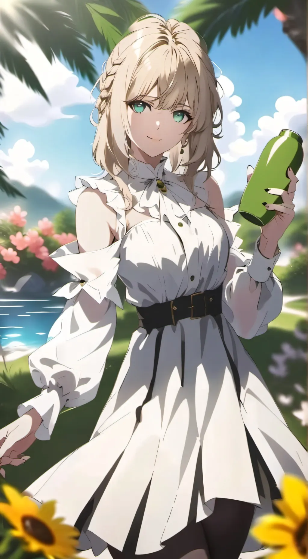 ai character: novia background