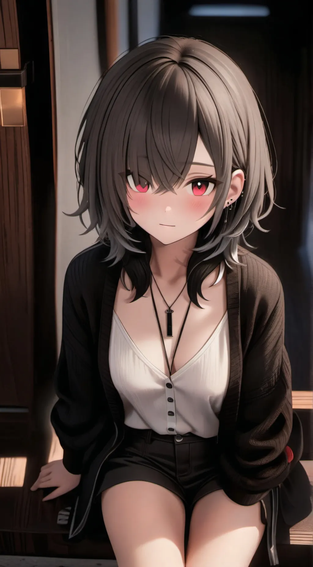 ai character: Luna background