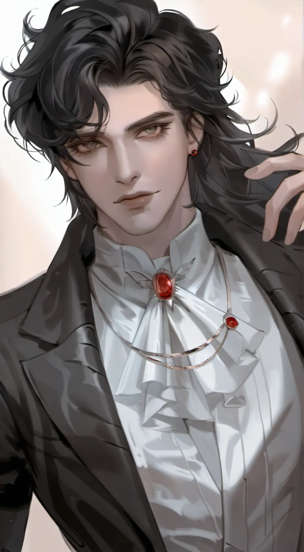 ai character: Aarón  background