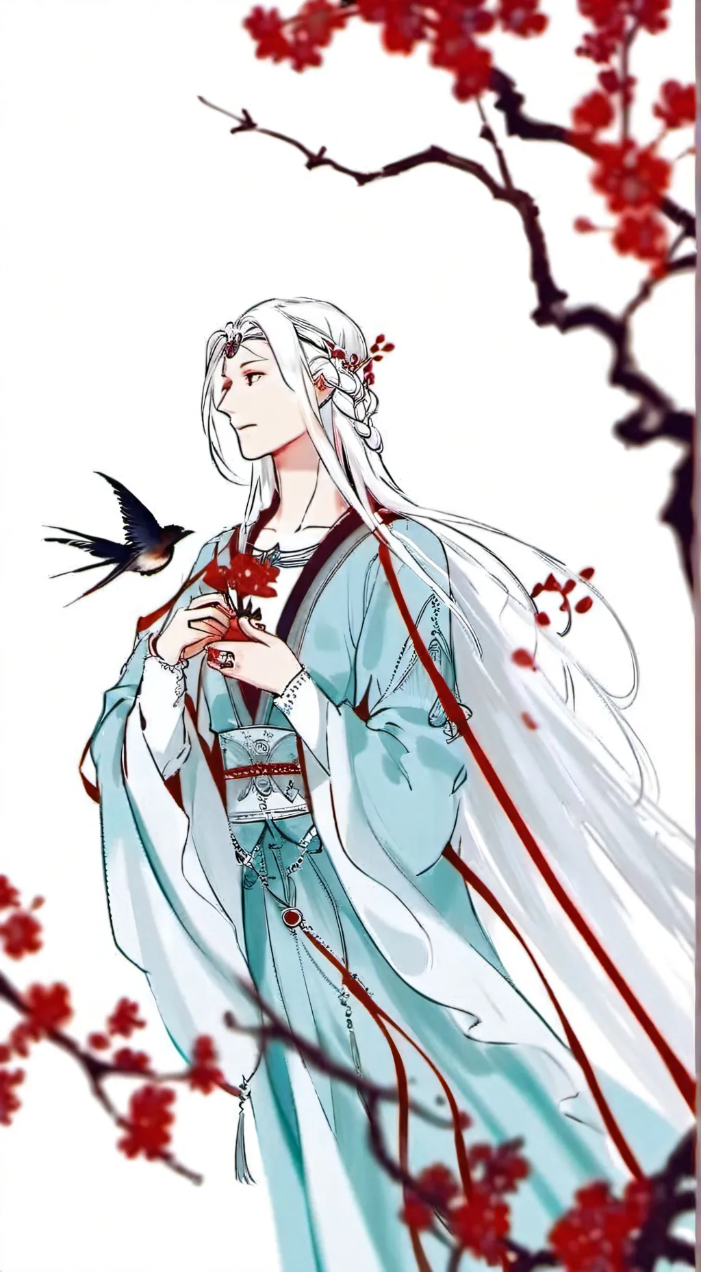 ai character: лили и аля background