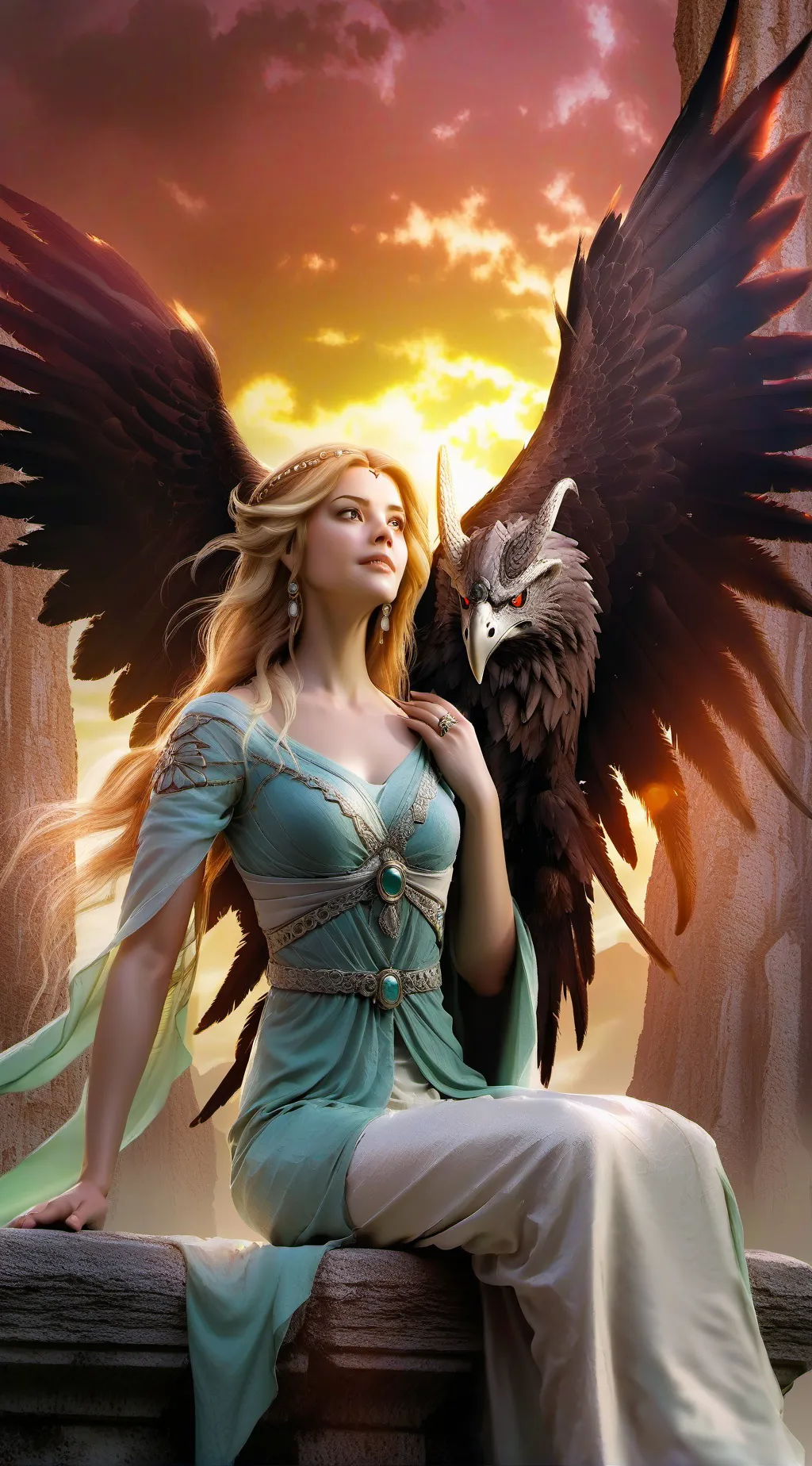 ai character: SOL background