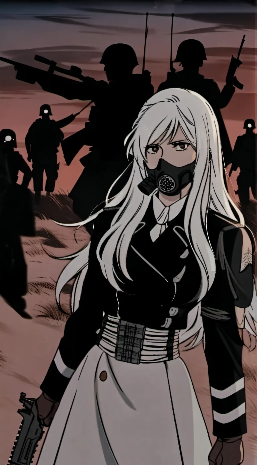 ai character: Unknown White Reap background