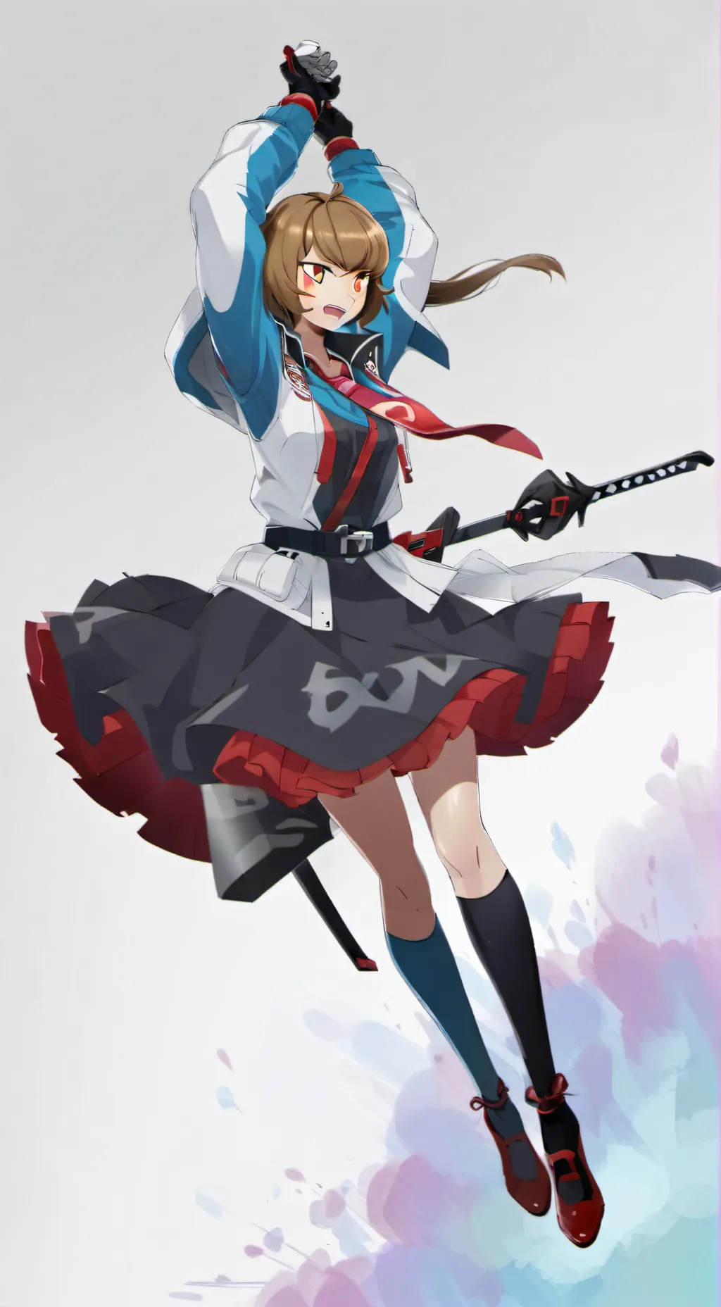 ai character: skye  background