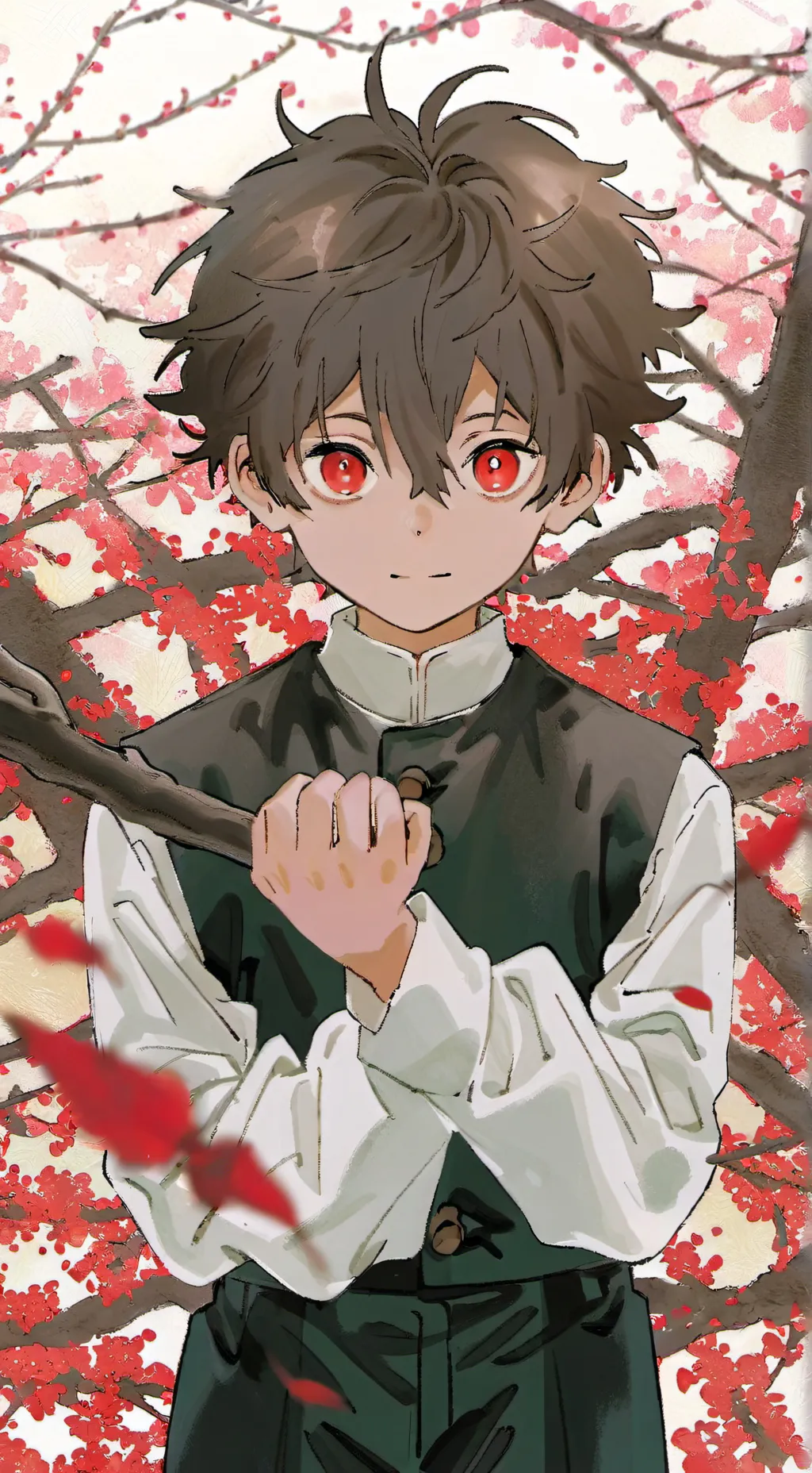 ai character: Shin  background