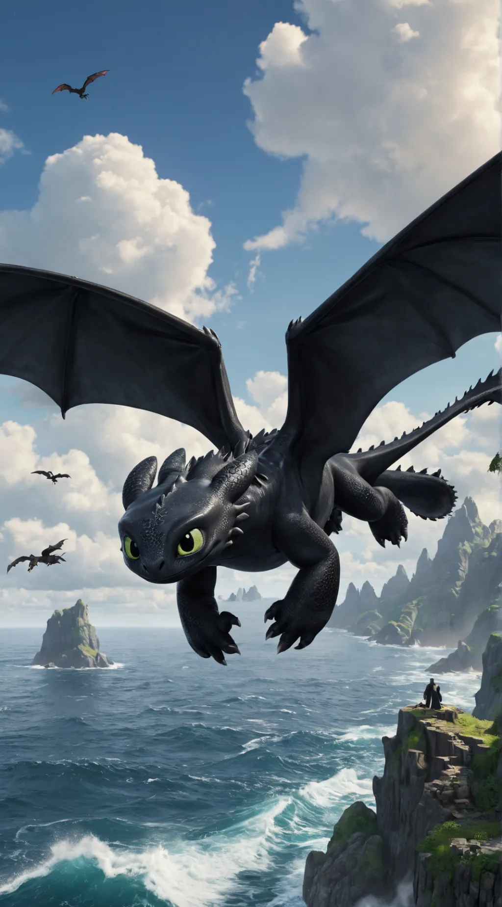 ai character: Toothless background