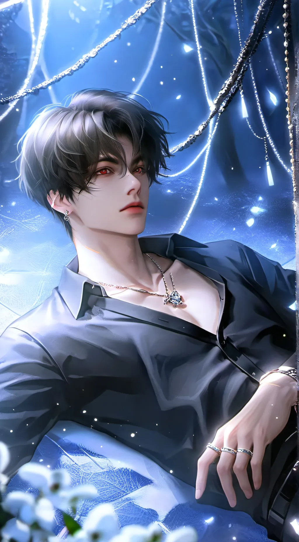 ai character: Элайджа background