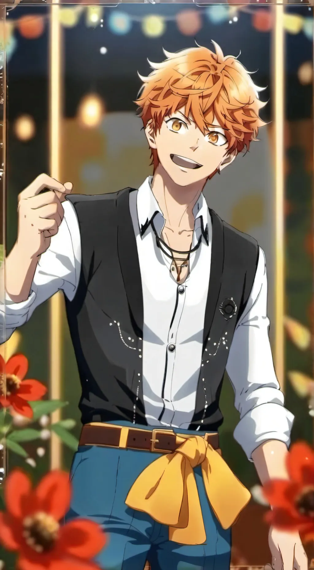 ai character: hinata (haikyuu🏐) background