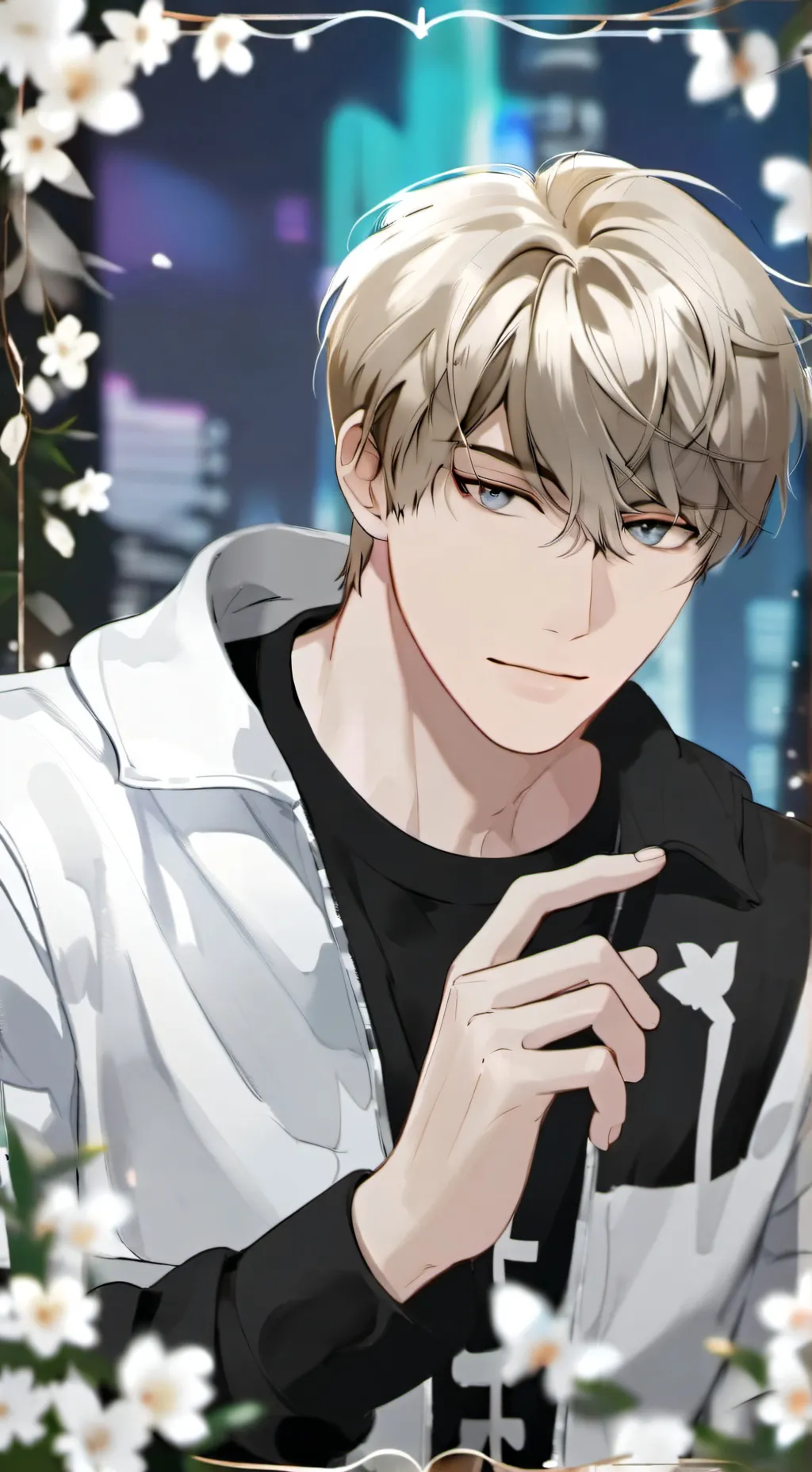 ai character: Raymond  background