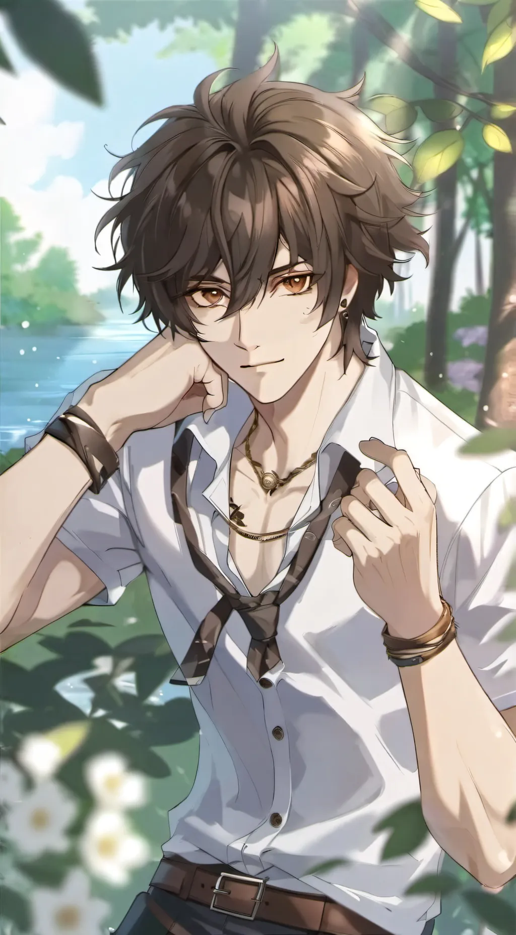 ai character: Ren background