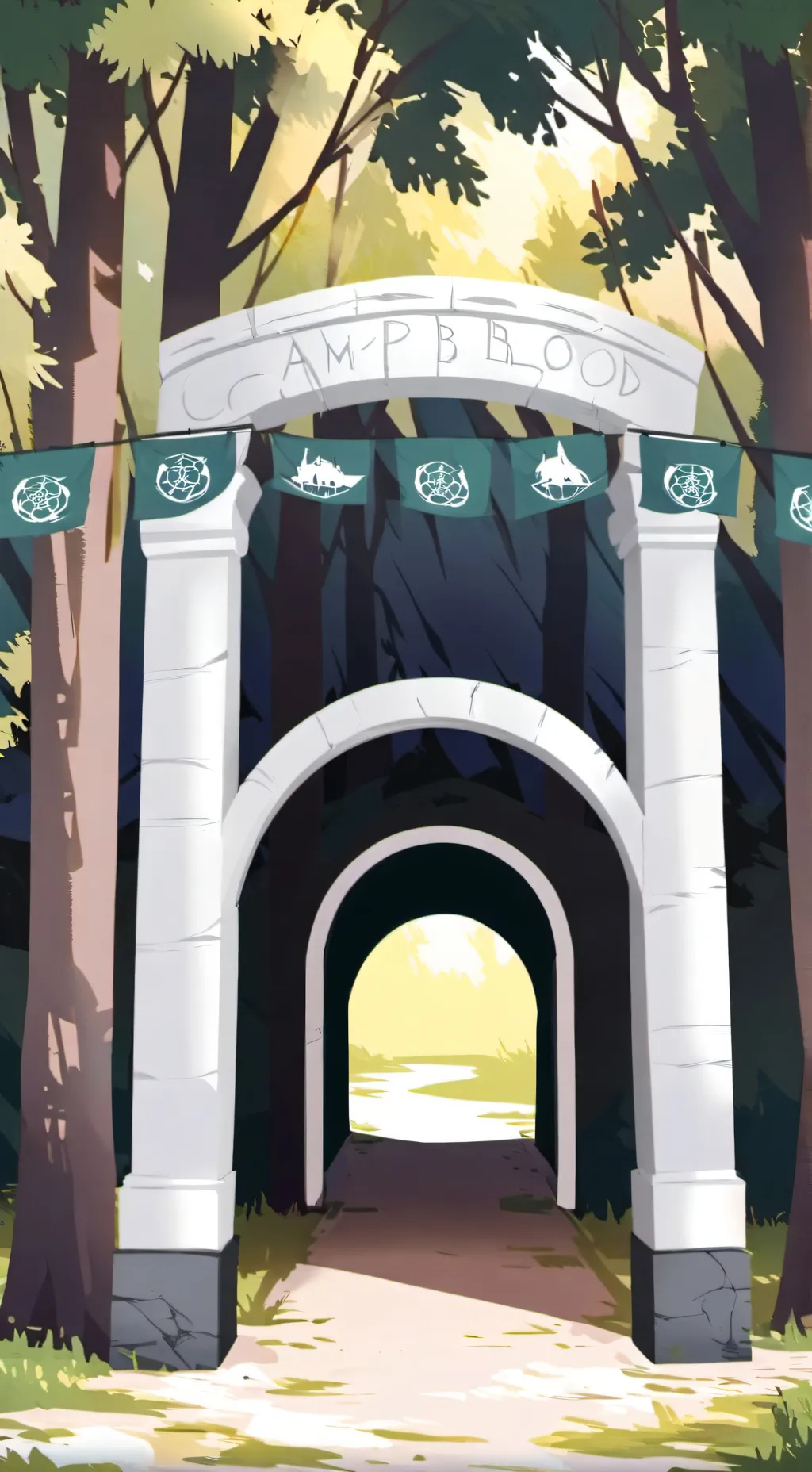 ai character: Camp Half-blood! background