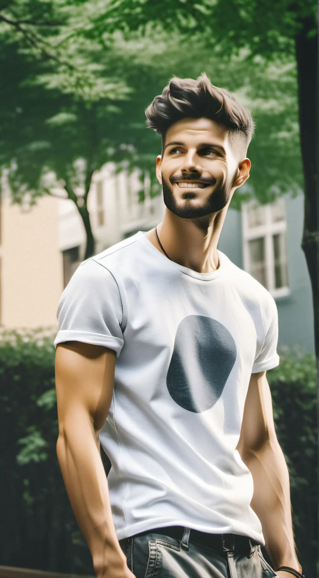 ai character: Zane  background