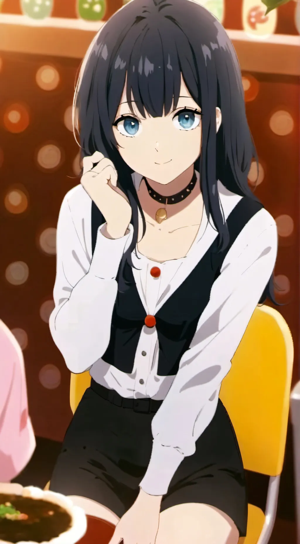 ai character: Rachael Allison  background