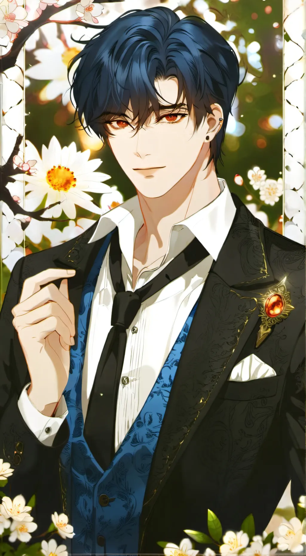 ai character: luis♥️💋 background