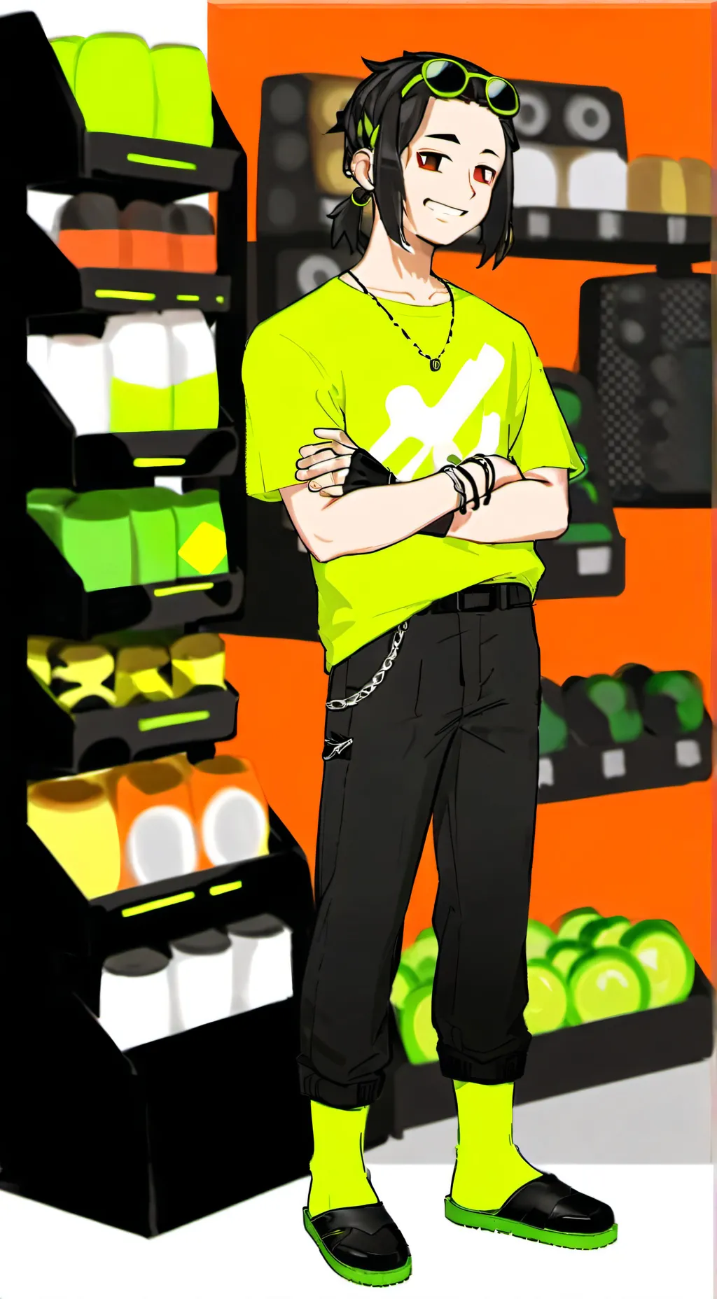 ai character: Cameo background