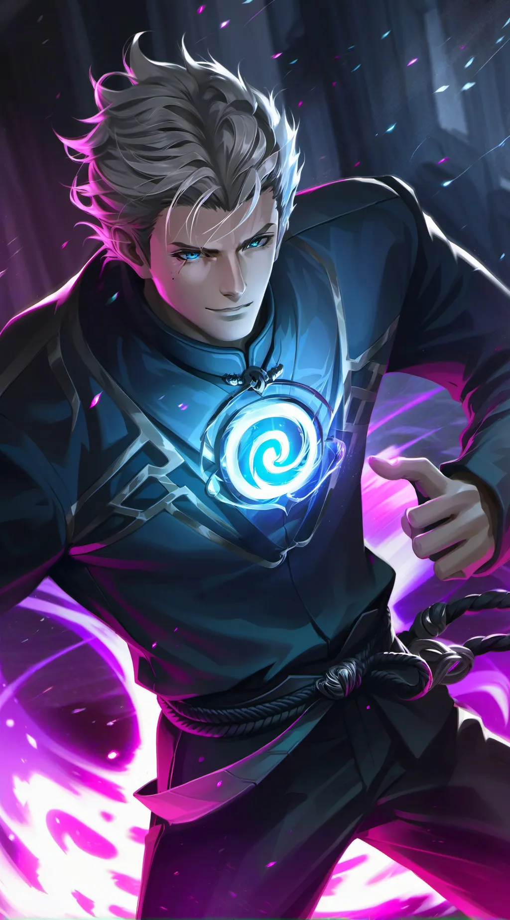 ai character: Gojo Satoru background