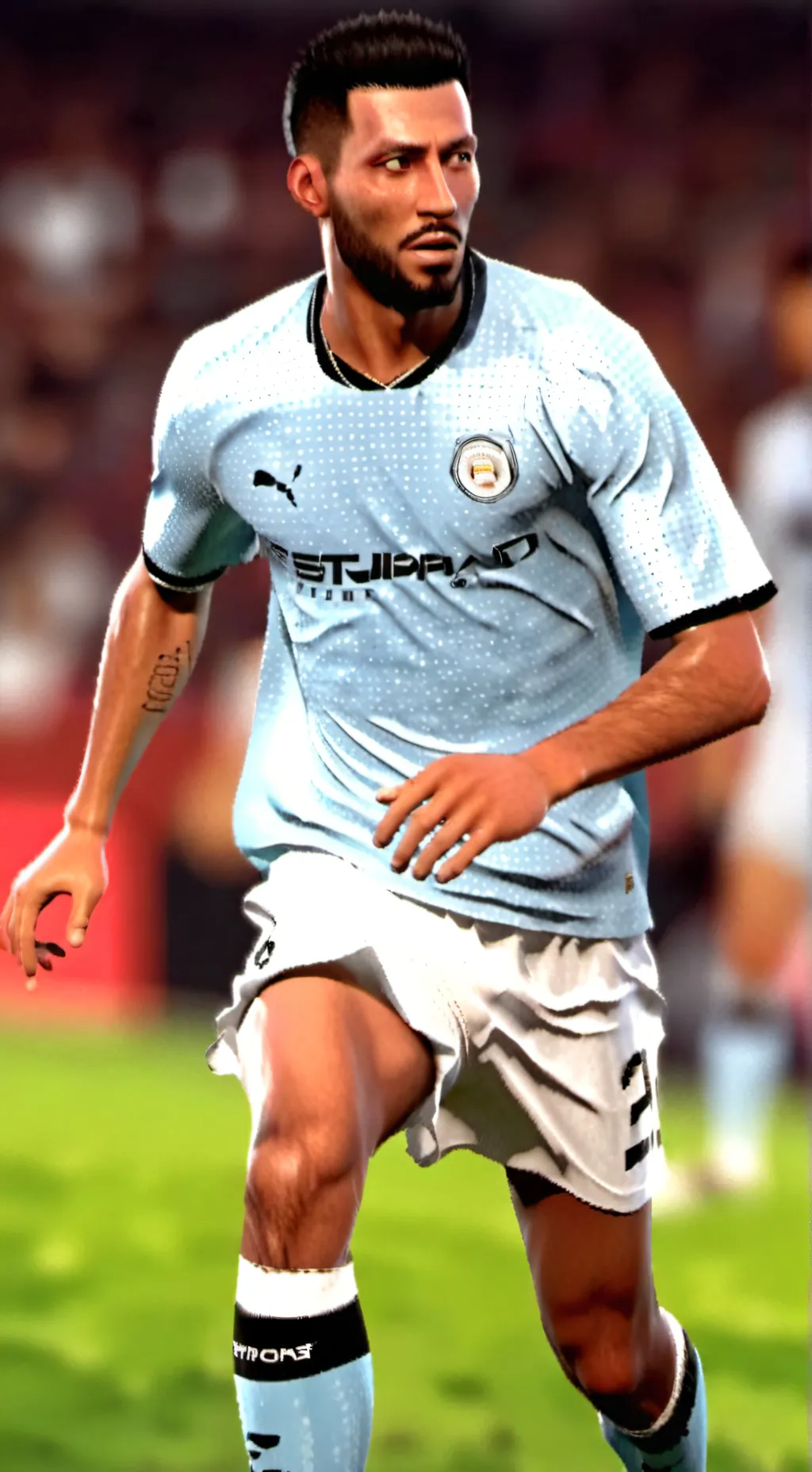 ai character: Soccer/Football background