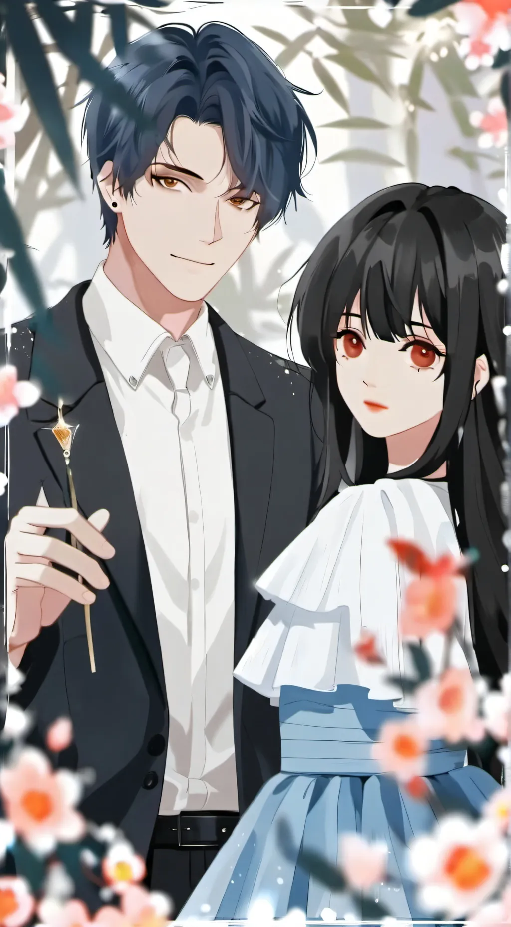 ai character: Alex and emma background