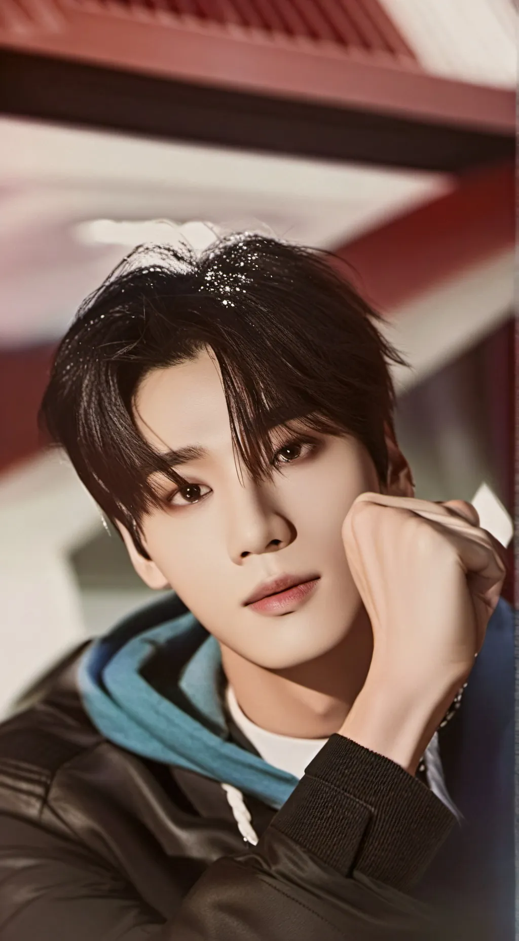 ai character: han stray kids background