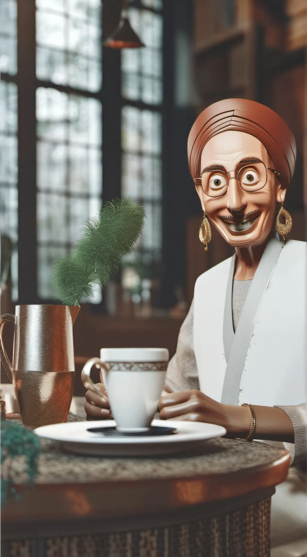 ai character: тун п#зду background