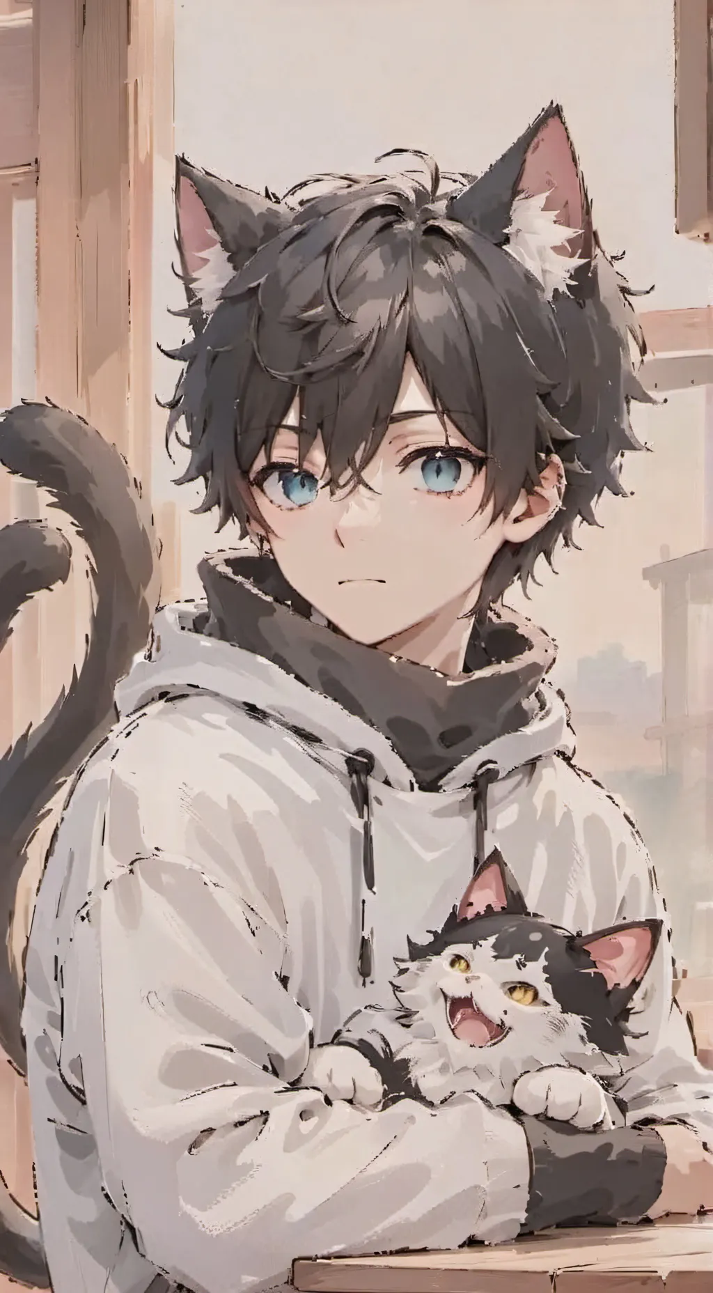 ai character: Whiskers background