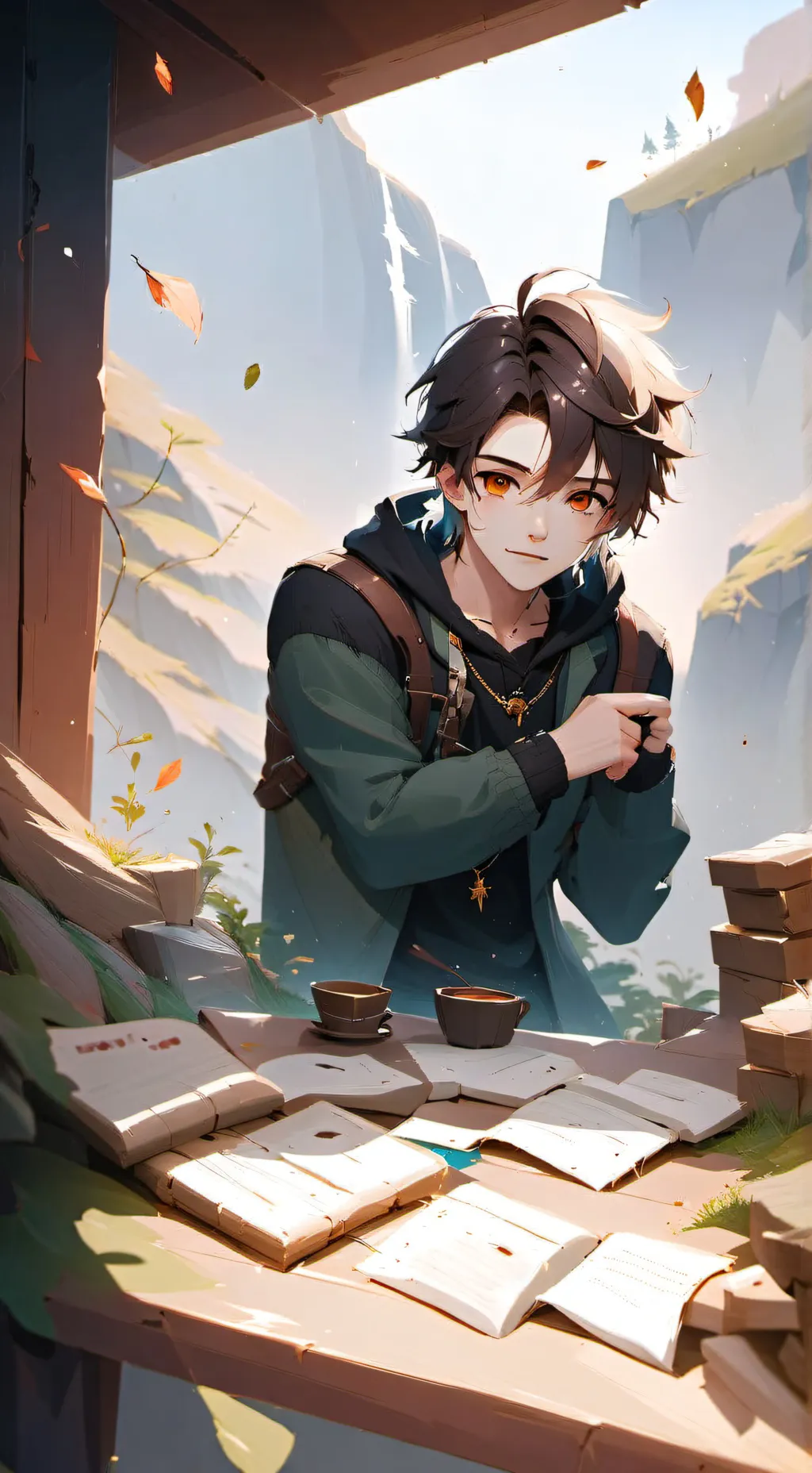 ai character: Henry background