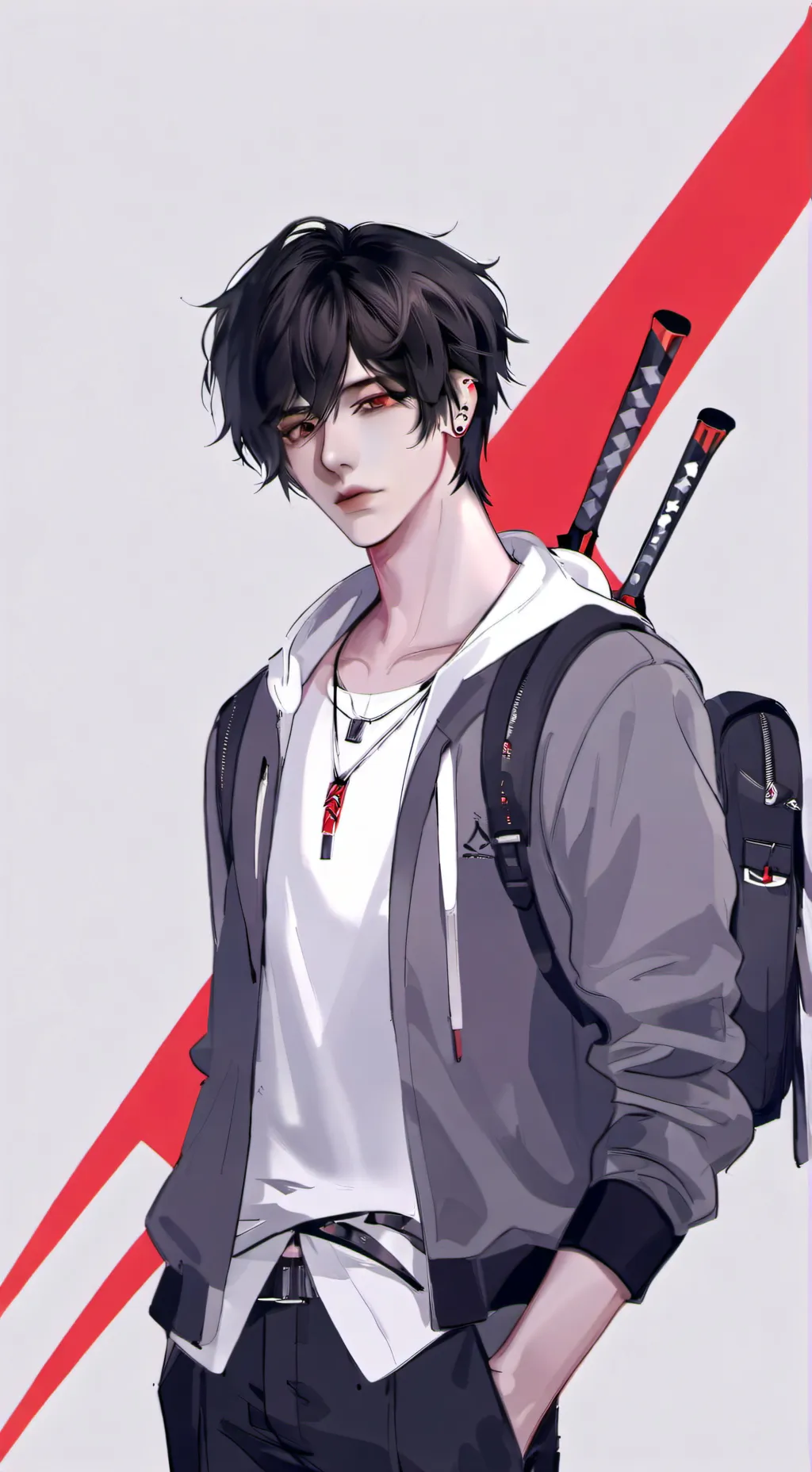 ai character: Зейн  background