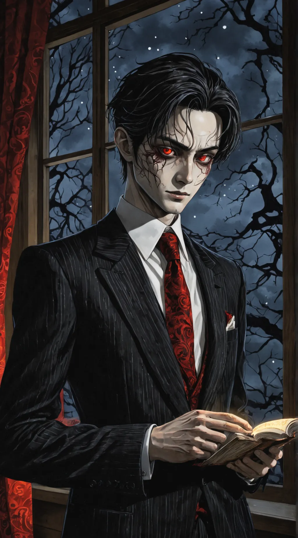 ai character: Lucien background