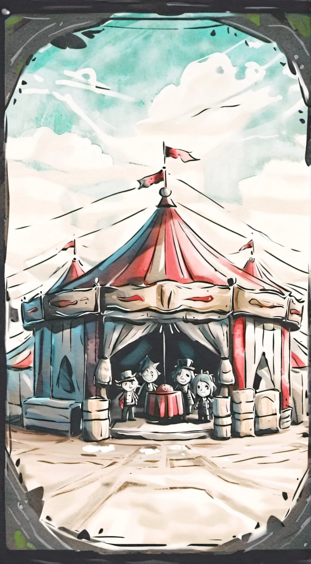 ai character: JAX x LI background