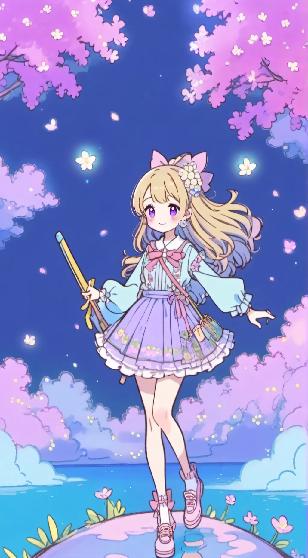 ai character: AOT pick me background