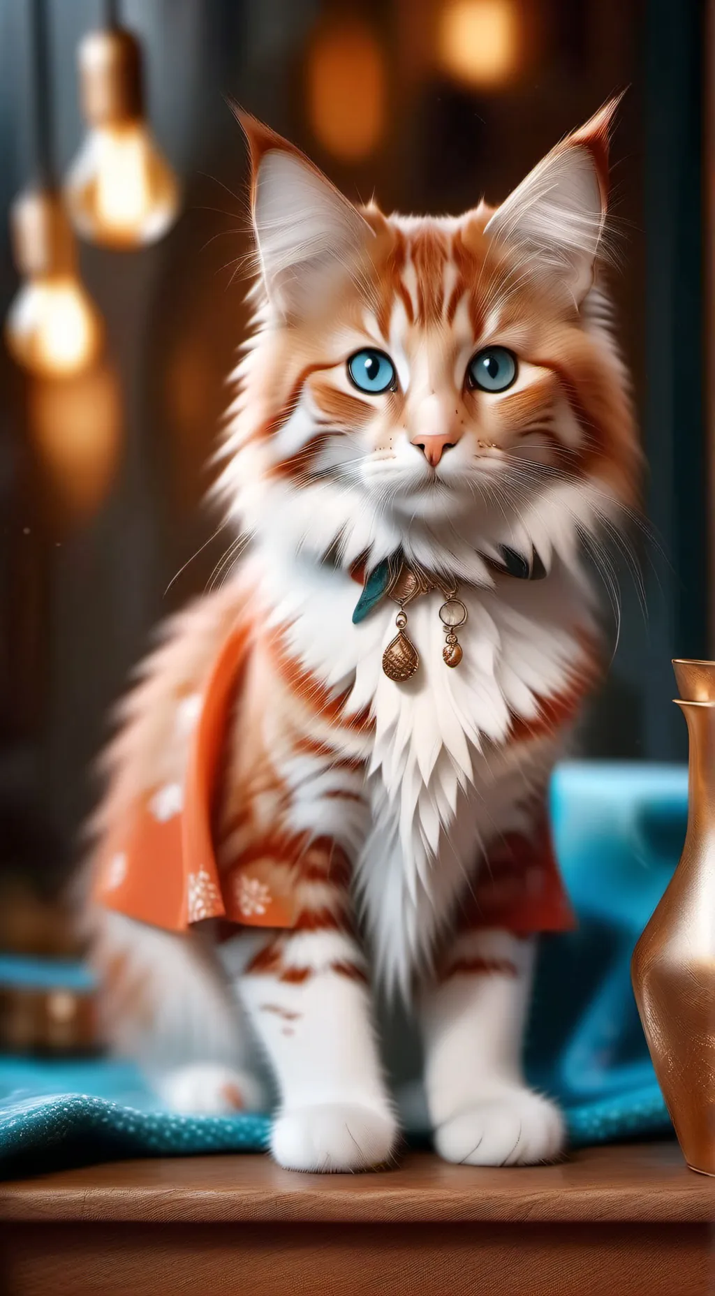 ai character: Matematikçi Kedi background